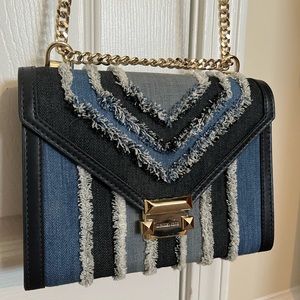 MICHAEL Michael Kors Whitney Denim Shoulder Bag